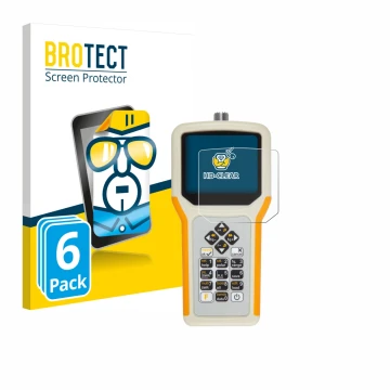 Parte frontale di una confezione del prodotto con il logo del marchio BROTECT. Accanto è raffigurato il dispositivo RigExpert 