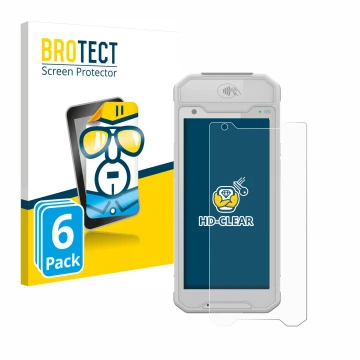 Parte frontale di una confezione del prodotto con il logo del marchio BROTECT. Accanto è raffigurato il dispositivo Dojo Pocke