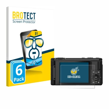 Parte frontale di una confezione del prodotto con il logo del marchio BROTECT. Accanto è raffigurato il dispositivo Yashica Ci