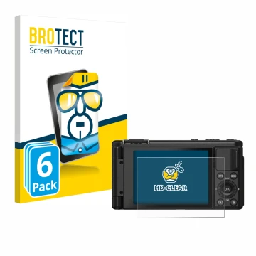 Parte frontale di una confezione del prodotto con il logo del marchio BROTECT. Accanto è raffigurato il dispositivo Yashica Ci