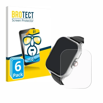 Parte frontale di una confezione del prodotto con il logo del marchio BROTECT. Accanto è raffigurato il dispositivo YYKY E02 2