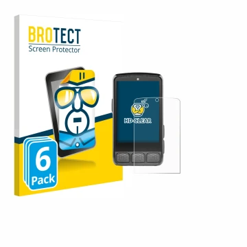 Parte frontale di una confezione del prodotto con il logo del marchio BROTECT. Accanto è raffigurato il dispositivo Wahoo Elem