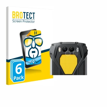 Parte frontale di una confezione del prodotto con il logo del marchio BROTECT. Accanto è raffigurato il dispositivo Blackview 