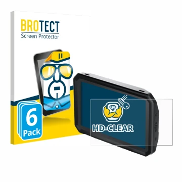 Parte frontale di una confezione del prodotto con il logo del marchio BROTECT. Accanto è raffigurato il dispositivo Blackmagic