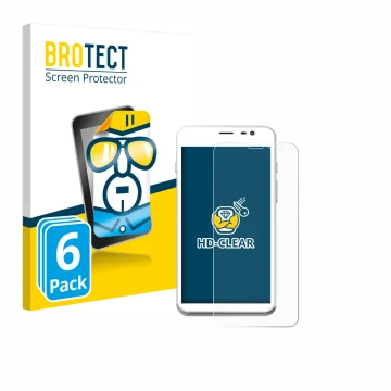 Parte frontale di una confezione del prodotto con il logo del marchio BROTECT. Accanto è raffigurato il dispositivo Pax CCV Fl