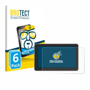 Parte frontale di una confezione del prodotto con il logo del marchio BROTECT. Accanto è raffigurato il dispositivo Bambu Lab 