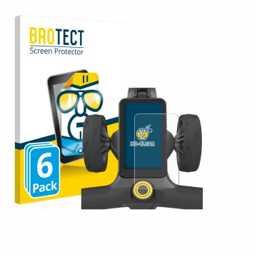 Parte frontale di una confezione del prodotto con il logo del marchio BROTECT. Accanto è raffigurato il dispositivo PowaKaddy 