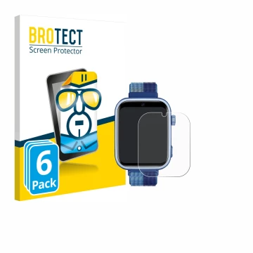 Parte frontale di una confezione del prodotto con il logo del marchio BROTECT. Accanto è raffigurato il dispositivo JoJoego 4G