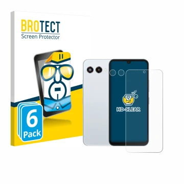 Parte frontale di una confezione del prodotto con il logo del marchio BROTECT. Accanto è raffigurato il dispositivo Telekom T 