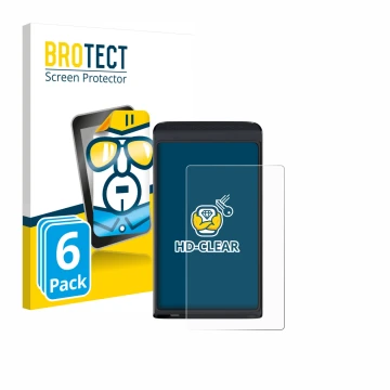 Parte frontale di una confezione del prodotto con il logo del marchio BROTECT. Accanto è raffigurato il dispositivo Vasco Tran
