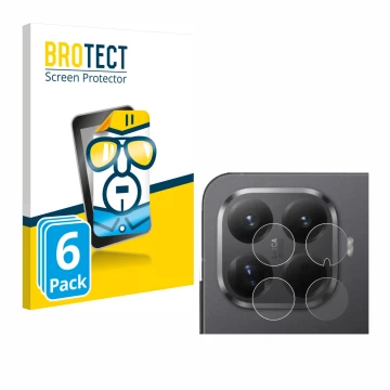 Parte frontale di una confezione del prodotto con il logo del marchio BROTECT. Accanto è raffigurato il dispositivo Xiaomi 15T