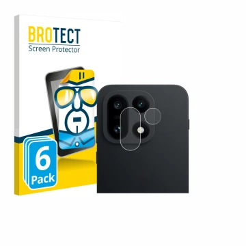 Parte frontale di una confezione del prodotto con il logo del marchio BROTECT. Accanto è raffigurato il dispositivo OnePlus 15