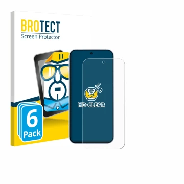 Parte frontale di una confezione del prodotto con il logo del marchio BROTECT. Accanto è raffigurato il dispositivo Oppo Reno 