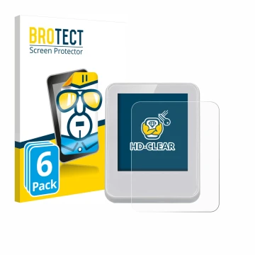 Parte frontale di una confezione del prodotto con il logo del marchio BROTECT. Accanto è raffigurato il dispositivo Bresser Cl