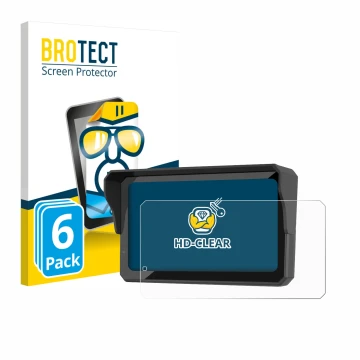 Parte frontale di una confezione del prodotto con il logo del marchio BROTECT. Accanto è raffigurato il dispositivo Carpuride 