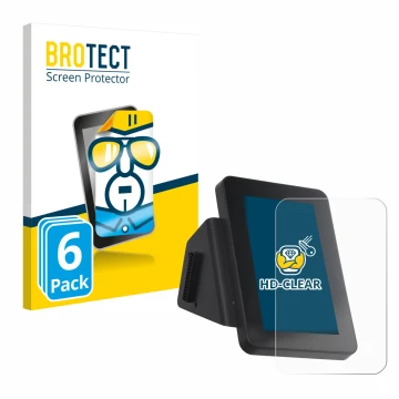 Parte frontale di una confezione del prodotto con il logo del marchio BROTECT. Accanto è raffigurato il dispositivo Anycubic K
