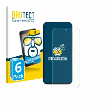 Parte frontale di una confezione del prodotto con il logo del marchio BROTECT. Accanto è raffigurato il dispositivo OnePlus Tu