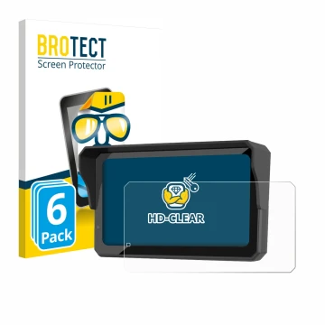 Parte frontale di una confezione del prodotto con il logo del marchio BROTECT. Accanto è raffigurato il dispositivo Carpuride 