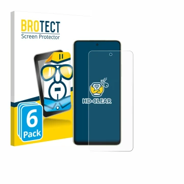 Parte frontale di una confezione del prodotto con il logo del marchio BROTECT. Accanto è raffigurato il dispositivo Oppo A5 En