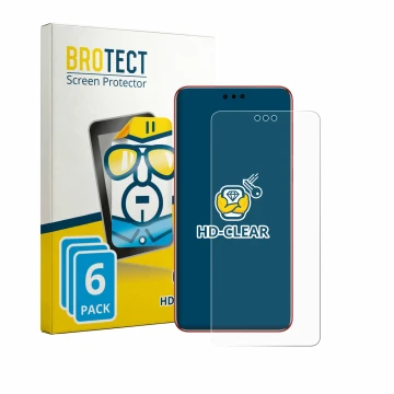 Parte frontale di una confezione del prodotto con il logo del marchio BROTECT. Accanto è raffigurato il dispositivo Huawei Mat