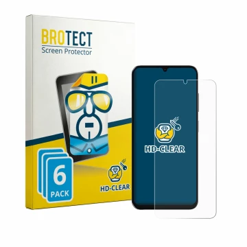Parte frontale di una confezione del prodotto con il logo del marchio BROTECT. Accanto è raffigurato il dispositivo Lava Bold 