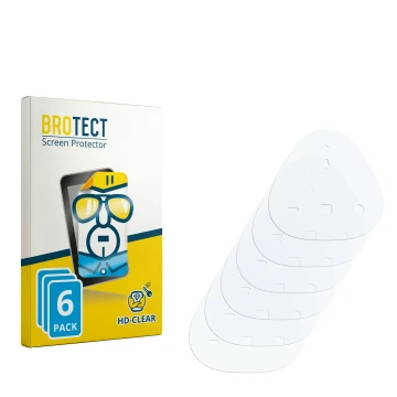 Parte frontale di una confezione del prodotto con il logo del marchio BROTECT. Accanto si trova la protezione per lo schermo c