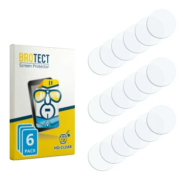 Parte frontale di una confezione del prodotto con il logo del marchio BROTECT. Accanto si trova la protezione per lo schermo c