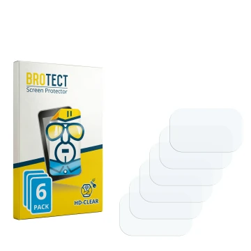 Parte frontale di una confezione del prodotto con il logo del marchio BROTECT. Accanto si trova la protezione per lo schermo c