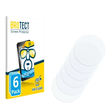 Parte frontale di una confezione del prodotto con il logo del marchio BROTECT. Accanto si trova la protezione per lo schermo c