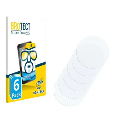 Parte frontale di una confezione del prodotto con il logo del marchio BROTECT. Accanto si trova la protezione per lo schermo c