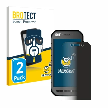 Parte frontale di una confezione del prodotto con il logo del marchio BROTECT. Accanto è raffigurato il dispositivo Caterpilla