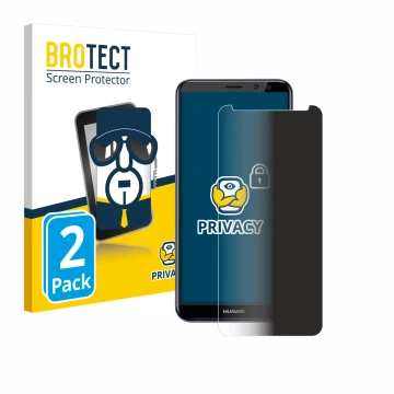 Parte frontale di una confezione del prodotto con il logo del marchio BROTECT. Accanto è raffigurato il dispositivo Huawei Nov