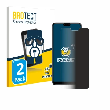 Parte frontale di una confezione del prodotto con il logo del marchio BROTECT. Accanto è raffigurato il dispositivo ASUS ZenFo