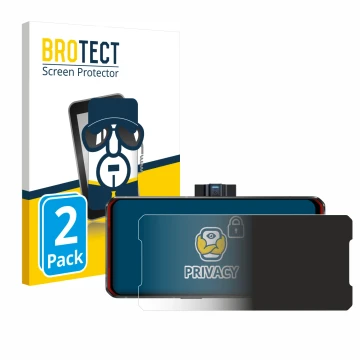 Parte frontale di una confezione del prodotto con il logo del marchio BROTECT. Accanto è raffigurato il dispositivo Lenovo Leg