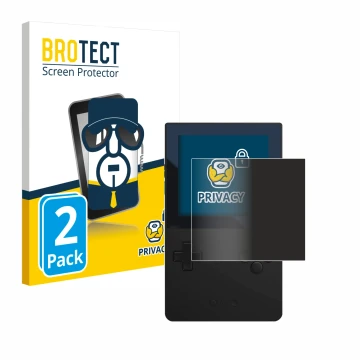 Parte frontale di una confezione del prodotto con il logo del marchio BROTECT. Accanto è raffigurato il dispositivo Analogue P