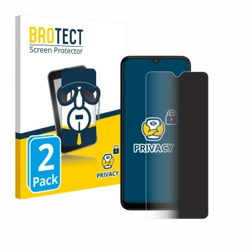 Parte frontale di una confezione del prodotto con il logo del marchio BROTECT. Accanto è raffigurato il dispositivo Motorola M