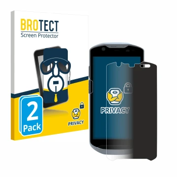 Parte frontale di una confezione del prodotto con il logo del marchio BROTECT. Accanto è raffigurato il dispositivo Zebra TC52