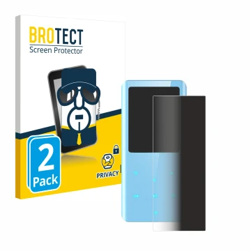 Parte frontale di una confezione del prodotto con il logo del marchio BROTECT. Accanto è raffigurato il dispositivo AGPtek A19