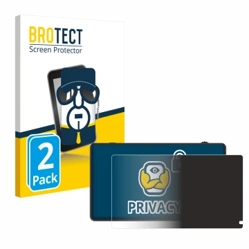 Parte frontale di una confezione del prodotto con il logo del marchio BROTECT. Accanto è raffigurato il dispositivo Feelworld 