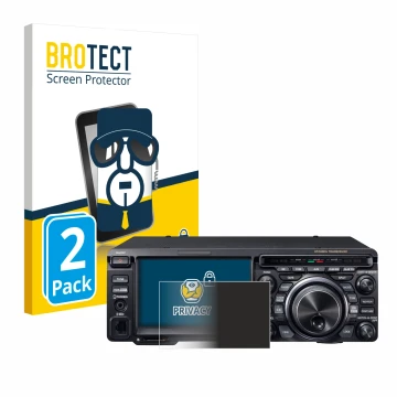 Parte frontale di una confezione del prodotto con il logo del marchio BROTECT. Accanto è raffigurato il dispositivo Yaesu FT-D