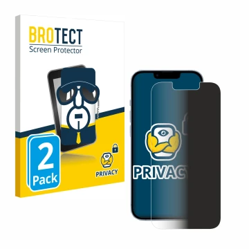 3+3 Pellicole Privacy Per IPhone 14 Plus 6,7'' – Vetro Temperato Anti-Spia Con Protezione Fotocamera – Lesakit