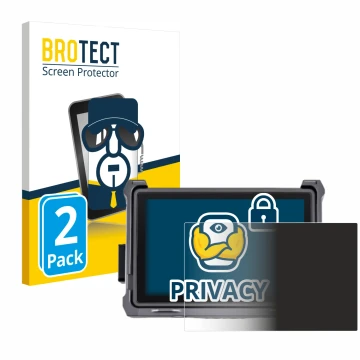 Parte frontale di una confezione del prodotto con il logo del marchio BROTECT. Accanto è raffigurato il dispositivo DJI Transm