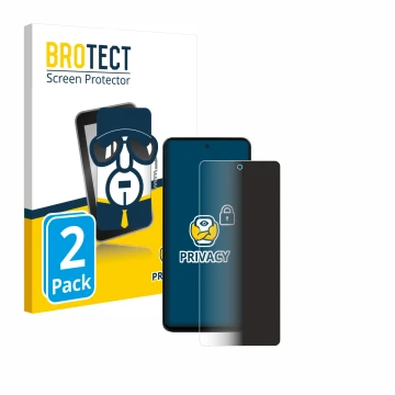 Parte frontale di una confezione del prodotto con il logo del marchio BROTECT. Accanto è raffigurato il dispositivo Blackview 