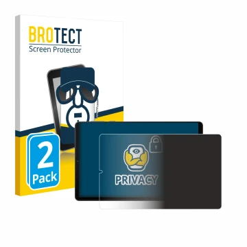 Parte frontale di una confezione del prodotto con il logo del marchio BROTECT. Accanto è raffigurato il dispositivo Lenovo Leg