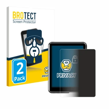 Parte frontale di una confezione del prodotto con il logo del marchio BROTECT. Accanto è raffigurato il dispositivo Mechen M3 