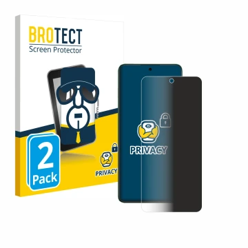 Parte frontale di una confezione del prodotto con il logo del marchio BROTECT. Accanto è raffigurato il dispositivo Oppo Reno 