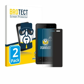 Parte frontale di una confezione del prodotto con il logo del marchio BROTECT. Accanto è raffigurato il dispositivo Logicom Wa
