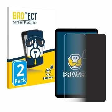 Parte frontale di una confezione del prodotto con il logo del marchio BROTECT. Accanto è raffigurato il dispositivo Alldocube 