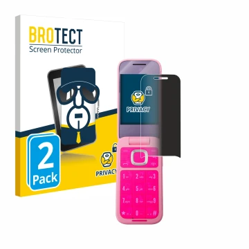 Parte frontale di una confezione del prodotto con il logo del marchio BROTECT. Accanto è raffigurato il dispositivo HMD Barbie