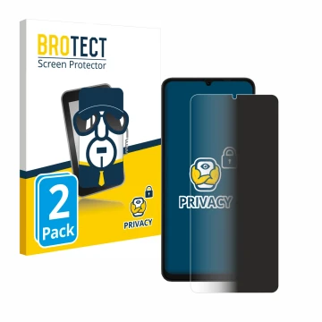 Parte frontale di una confezione del prodotto con il logo del marchio BROTECT. Accanto è raffigurato il dispositivo Ulefone No
